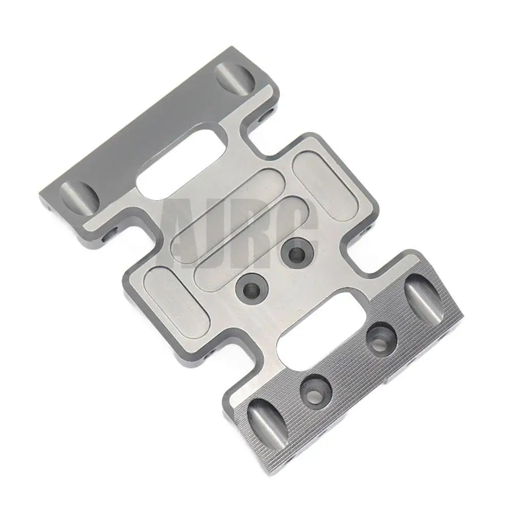 Aluminum Alloy Chassis Center Skid Plate With Screw Replacement Accessory Fit For Axial SCX10 1/10 RC Crawler Car Parts