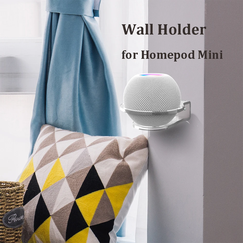 

For Homepod Mini Holder Bluetooth Speaker Space Saving Stand Wall Mount Bracket For Homepod Mini Stand Speaker Outlet Manager