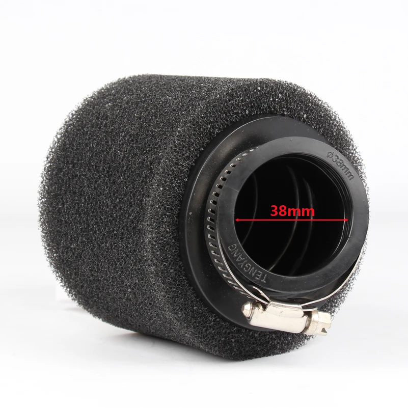 High Qualtiy 38mm Dual stage foam air filter for pz22/pz26/pz27 carburetor 125/140/150/200cc dirt bike motorcycle ATV Quad use