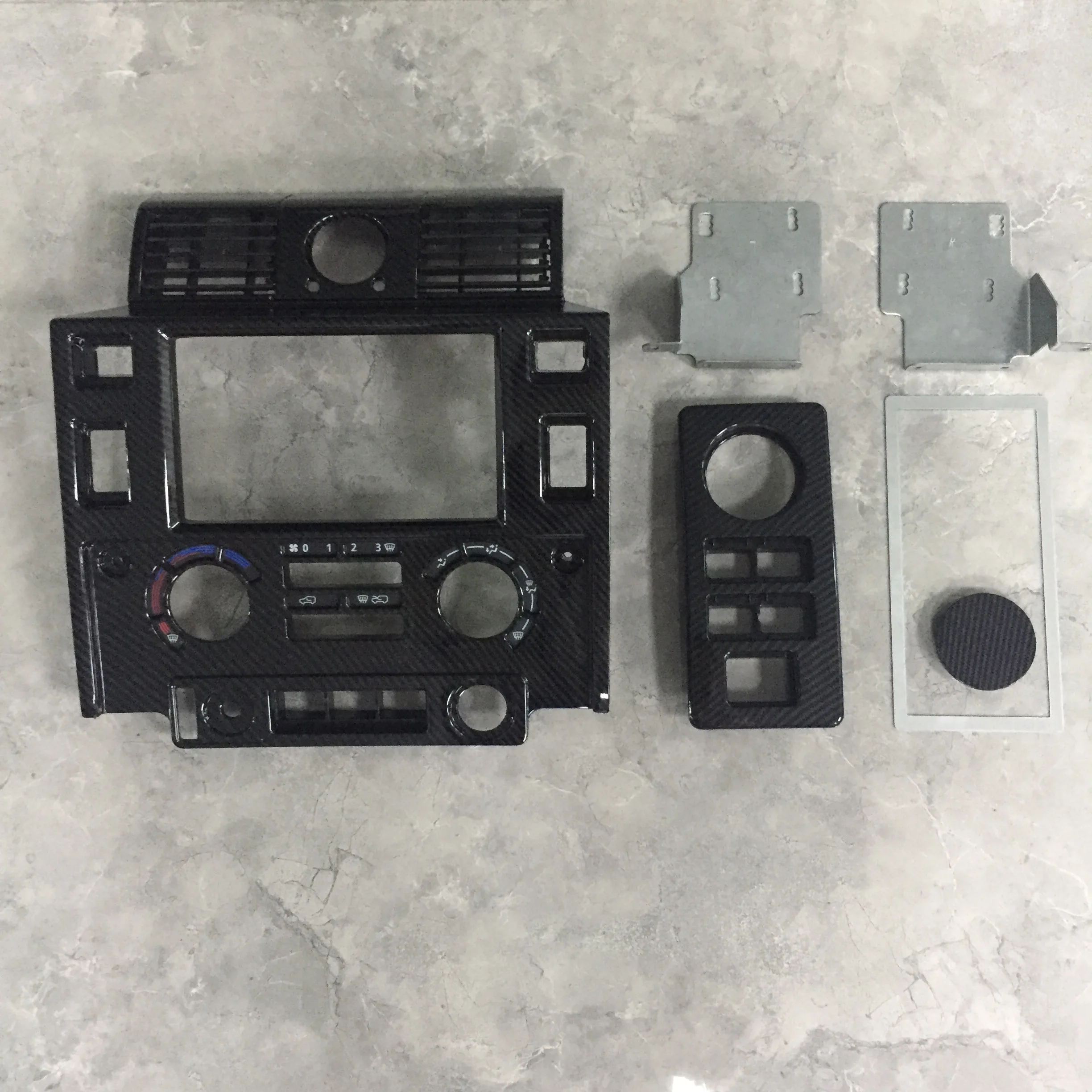 Dashboard Cover Center Console Panel For Land Rover Old Defender 90 110 Parts