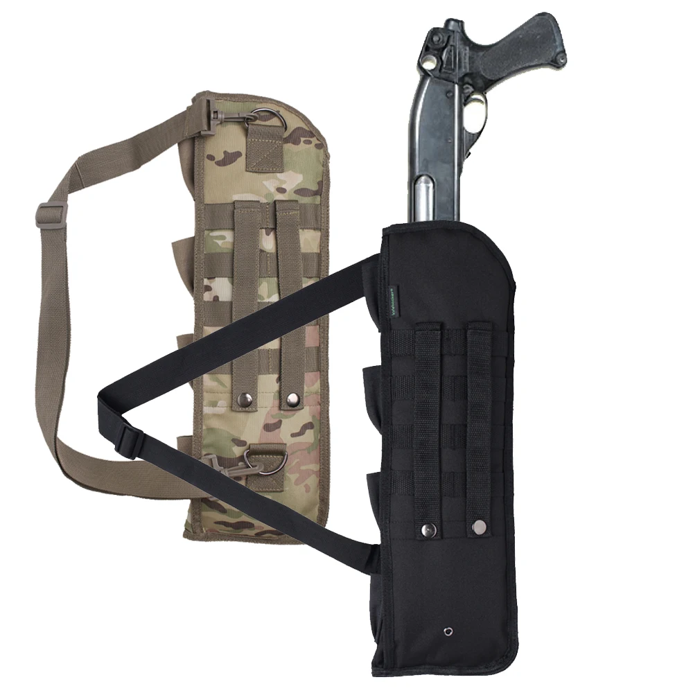 Tactical Shotgun Scabbard Rifle Storage Bag Molle Gun Holster