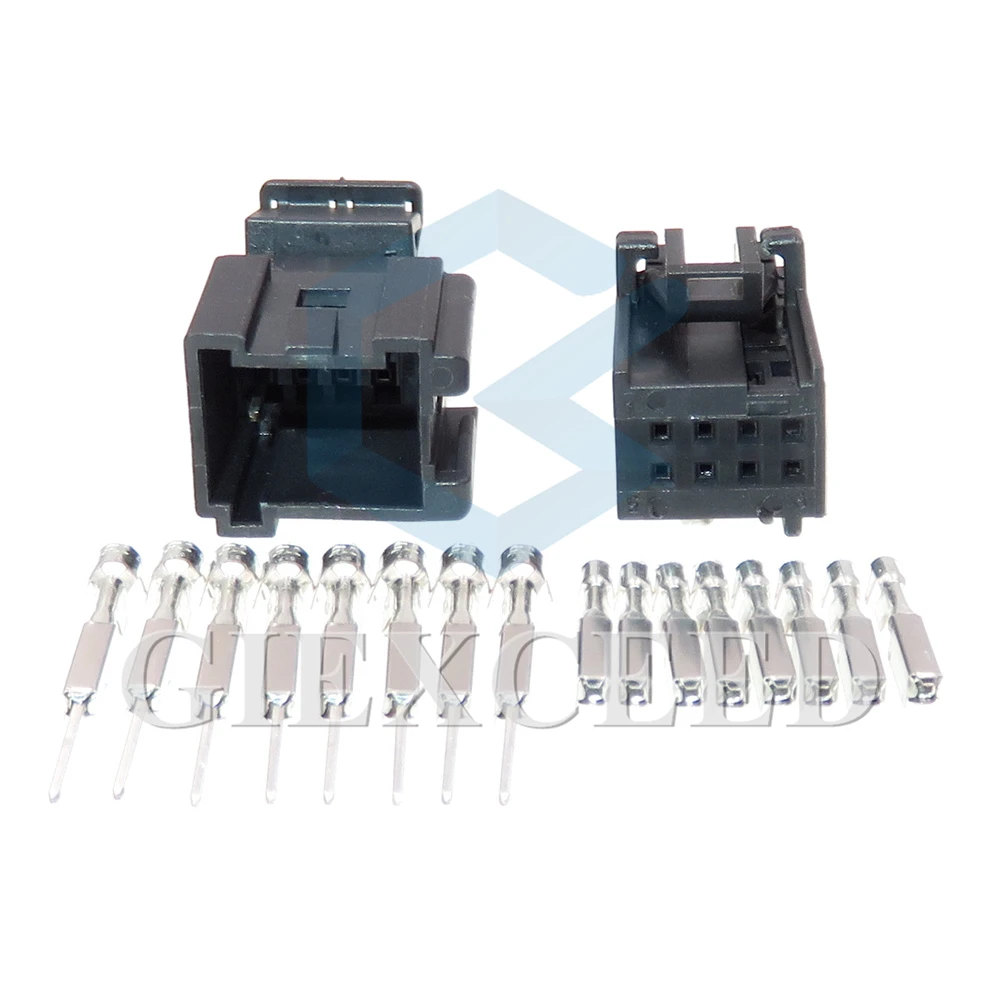 1 Set 8 Pin PPI000811 Plastic Housing Plug PPI000812 0.6 Series Miniature Connector AC Assembly Car Wiring Terminal Socket