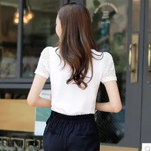 أعلى 7 بلوزة كامبراي بيضاء مبيعا - No7