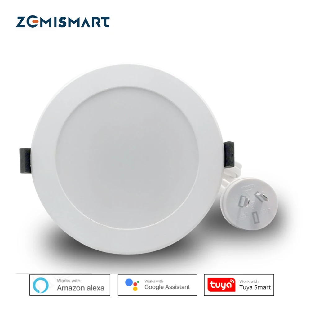 

Zemismart AU Type 4 inch WiFi RGBW Led Downlight 10w Voice Control by Alexa Echo Google Home Assistant Home Automation