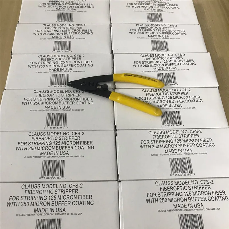 Imagem -06 - Clauss Cfs2 Descascador da Fibra Ótica para Descascar a Fibra de 125 Mícrons com Revestimento do Amortecedor de 250m m Fremont Ohio 43430 Feito Nos Eua