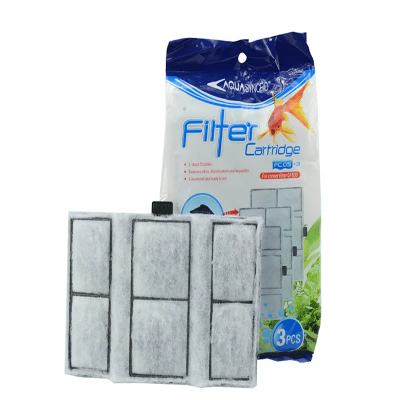 NEW RESUN internal filter for turtle tank low water level mute filter for aquarium replacement filter sponge GF 400/800