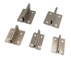 Bisagra plegable para muebles, herrajes para puertas, bisagra doble silenciosa, Estilo Vintage, 2 piezas