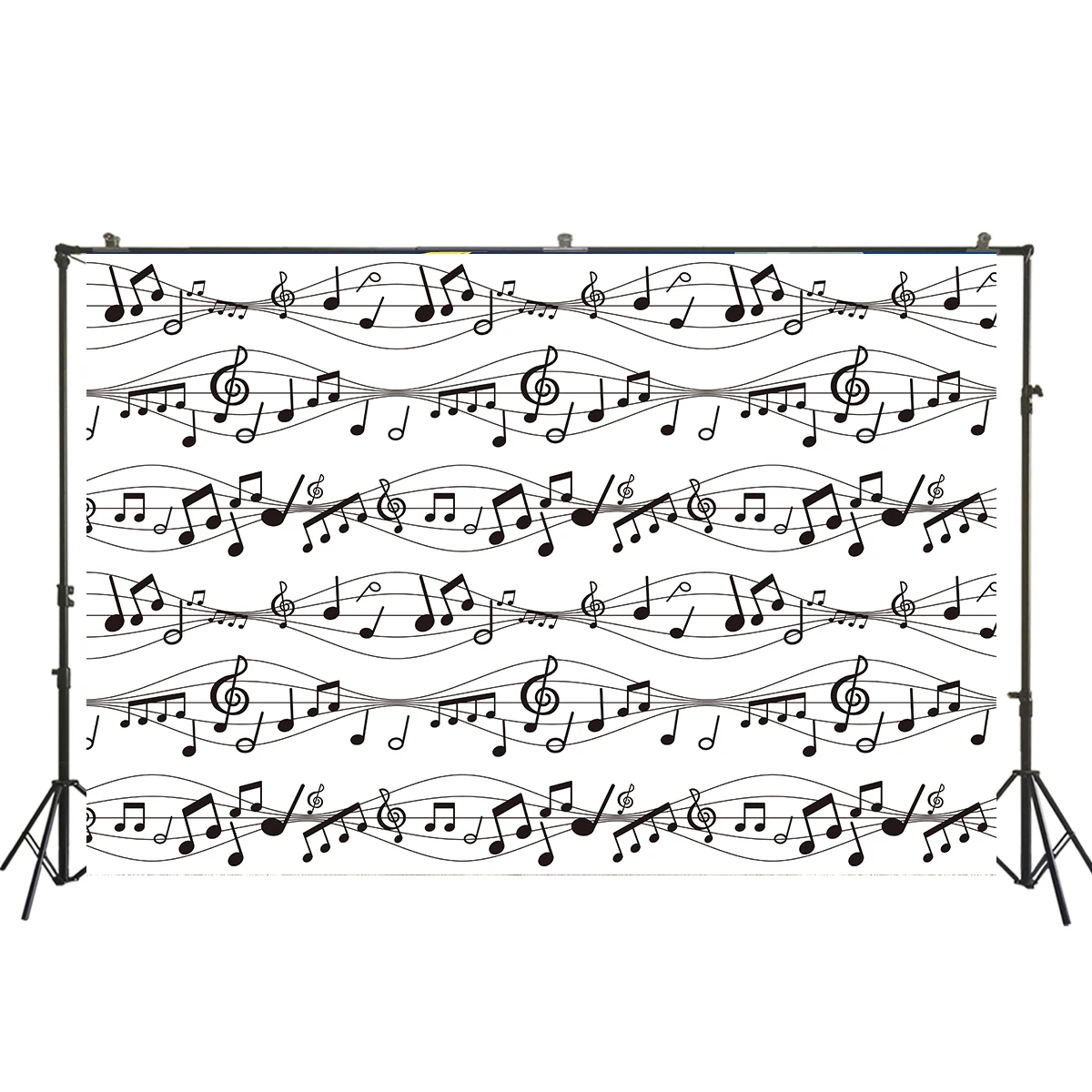 Music Notes Background Baby Photo Booth Backdrop Valentine's Day Photography Studio Portrait Wallpaper US-62