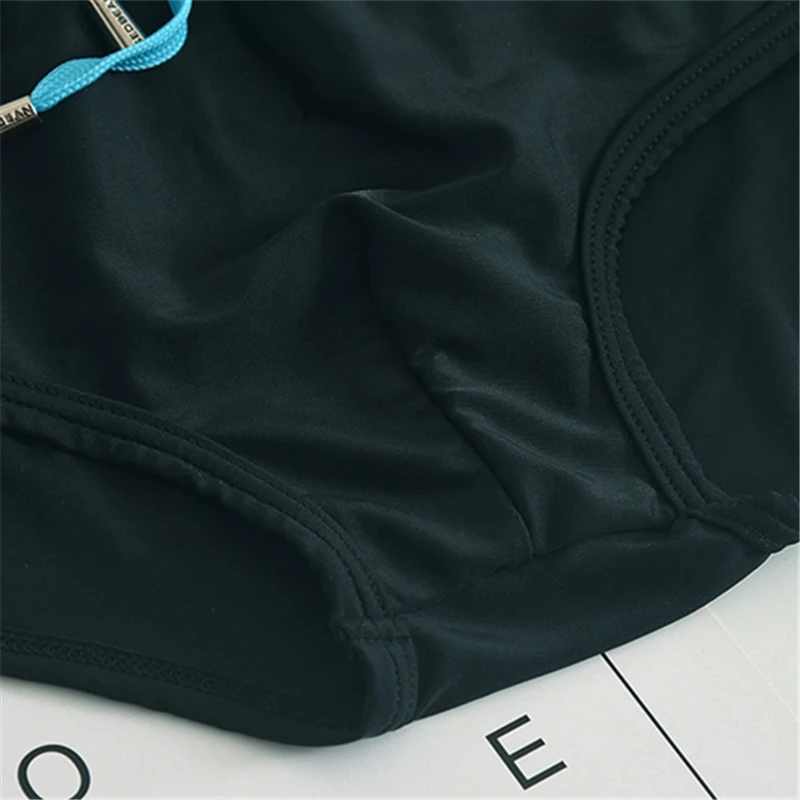 Hot Swimwear Men Breathable Swimsuits Man Swim Trunks Boxer Briefs Sunga Swim Suits Maillot De Bain Beach Shorts