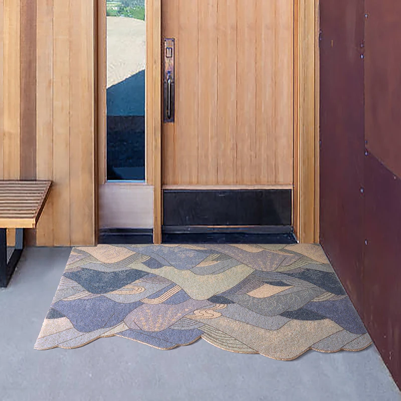 Indoor Doormat,Front Back Door Mat Rubber Backing Non Slip Rug, Absorbent Resist Dirt Entrance Doormat Inside Floor Mats Carpet