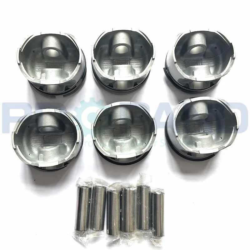 

25K4F KV6 Standard Pistons and ring Set with Pins forLand Rover/Rover 75 Saloon/Tourer/MG ZS Hatchback/ZT Saloon 2497cc 2.5 V6