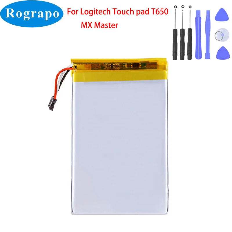 New 3.7V 900mAh AHB303450 Mouse Battery For Logitech Touch Pad T650, MX Master 1506