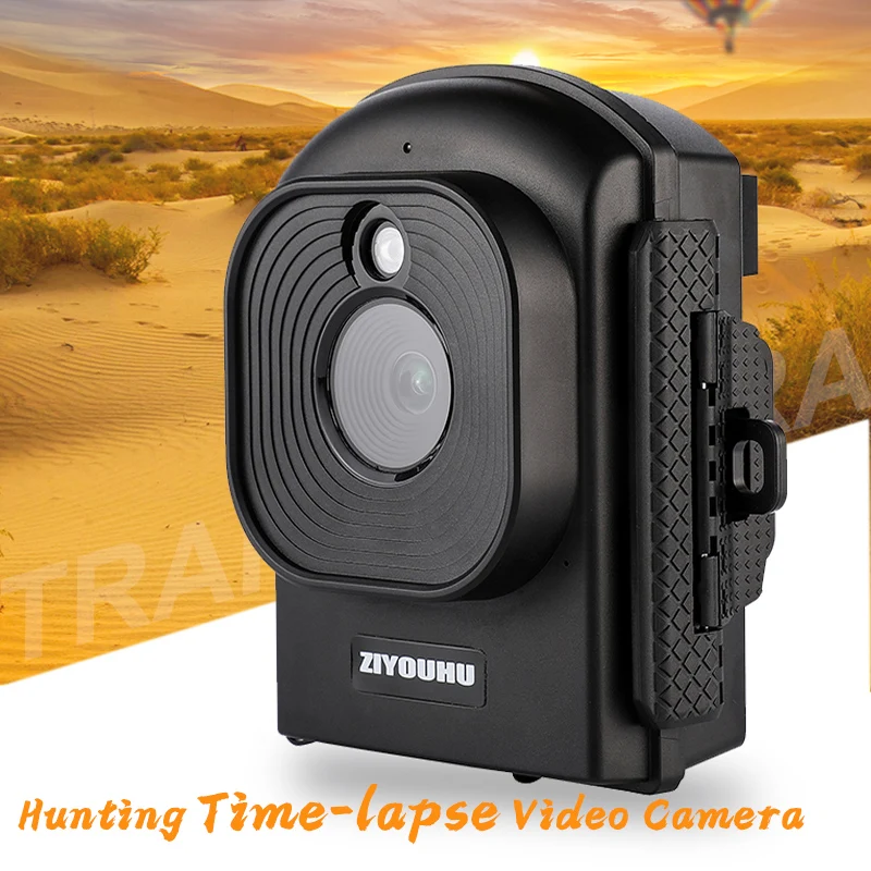 HD Wild Hunting Camera Time-lapse Video Scope Animal Trail Camcorder Wildlife Forest Dual Camera For Outdoor Observe Hunting