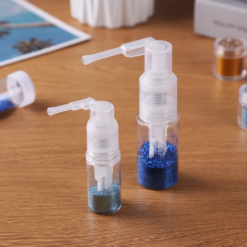 14ML/35ML Glitter Duster Spray Bottle Pot Hand Tools Portable Dry Powder Bottles For Adding a Shimmer Of Sparkle to Cards Making