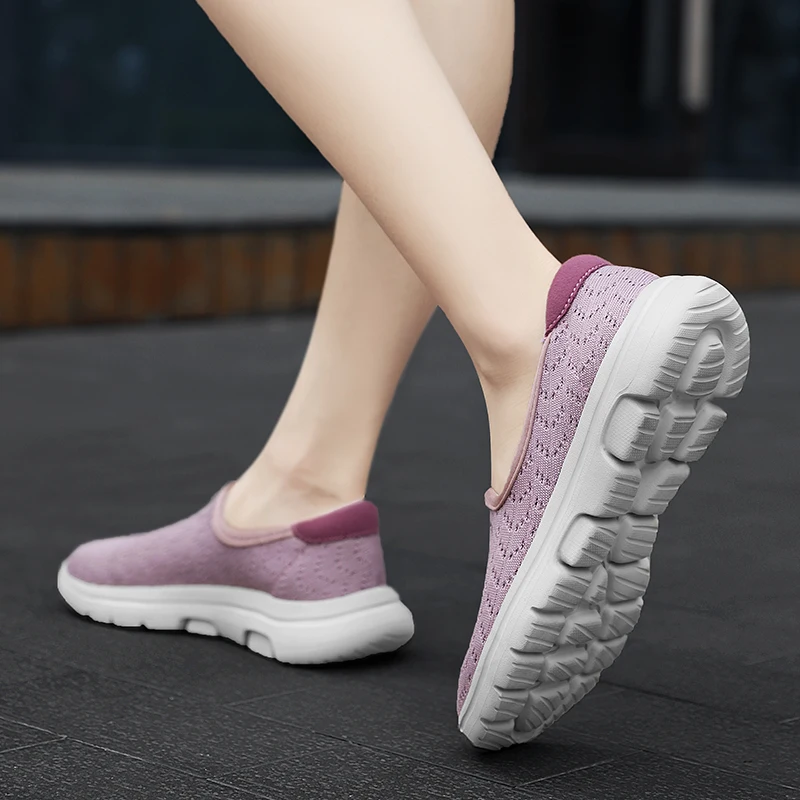 Tenis Feminino Women Tennis Shoes 2020 slip on Gym Sport Shoe Stability Breathable Mesh Sneakers Women Trainers Zapatillas Mujer