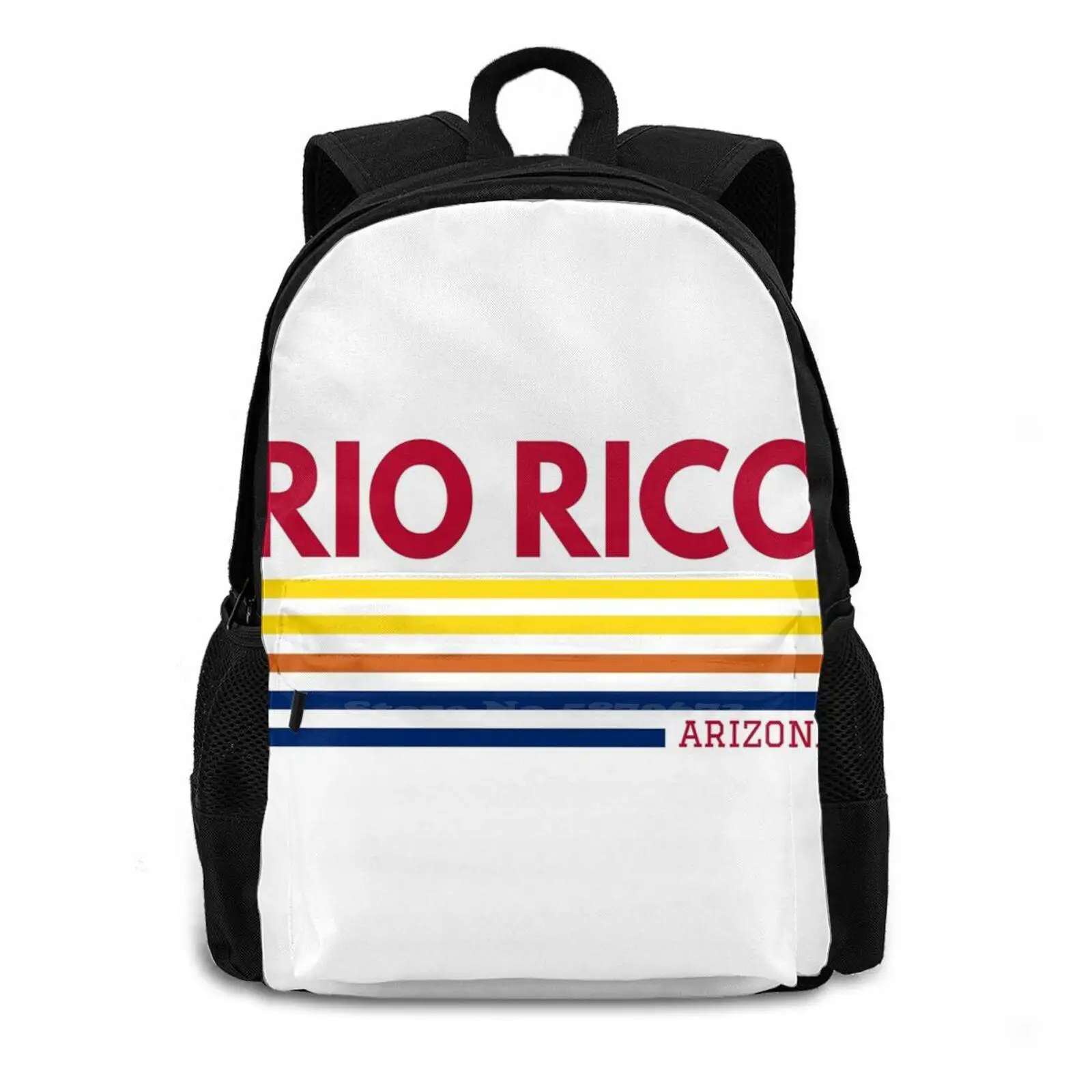 Rico Arizona Rucksack Knapsack Storage Bag Backpack Arizona Arizona Southwest High Desert Grand Arizona Flag Flag Of