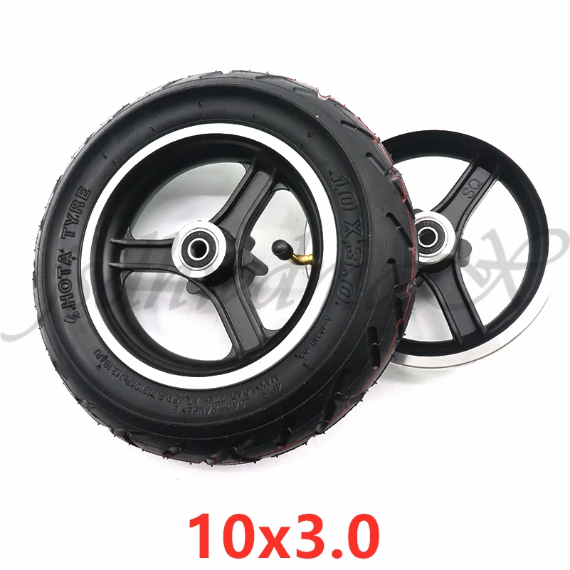 Newest 10 inch Folding electric scooter wheel tire alloy rim 10x3.0  Tyre For KUGOO M4 PRO Electric Scooter  10*3.0