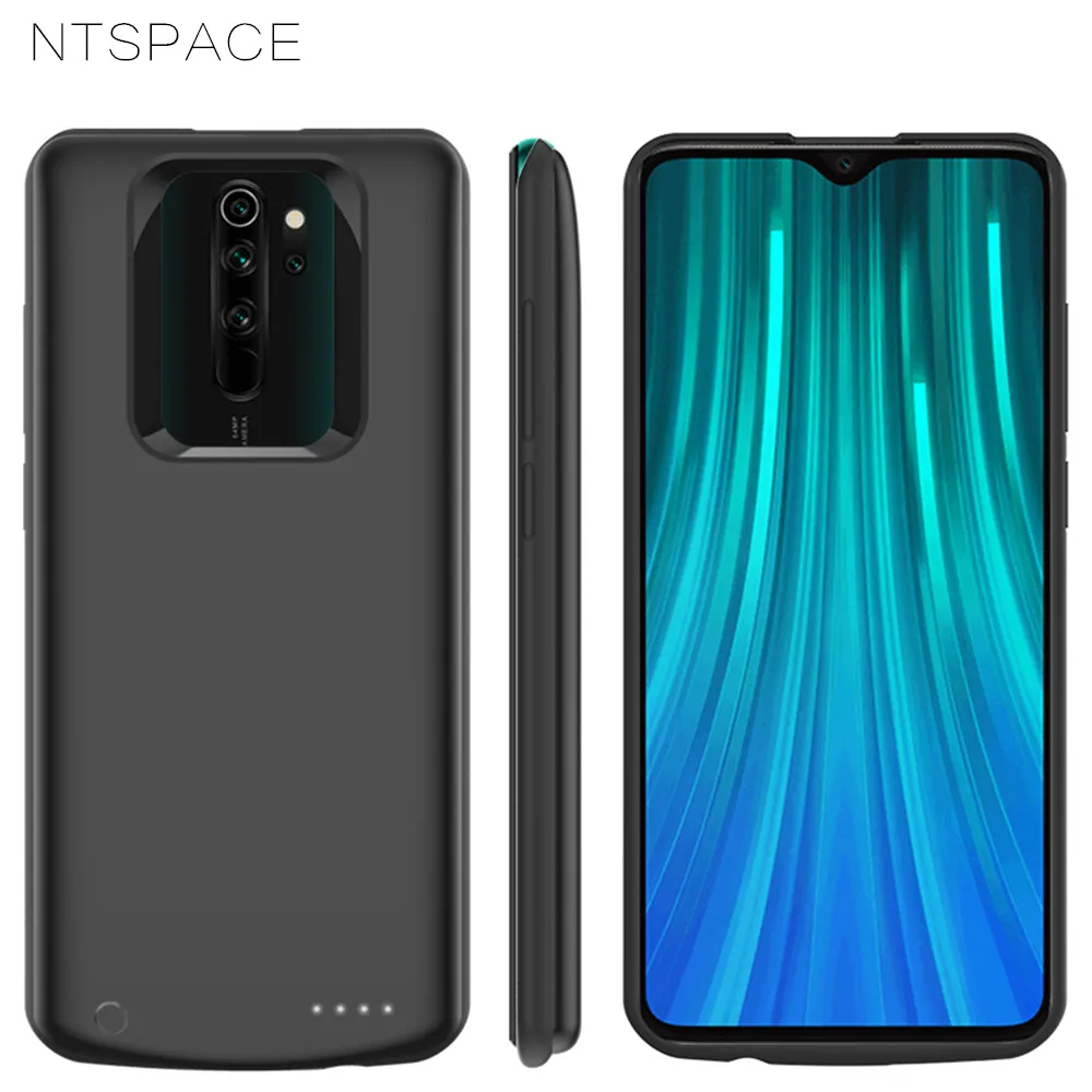 Powerbank Charging Case For Xiaomi Redmi Note 8 Pro External Battery Charger Cases 6800mAh Portable Power Bank Cover