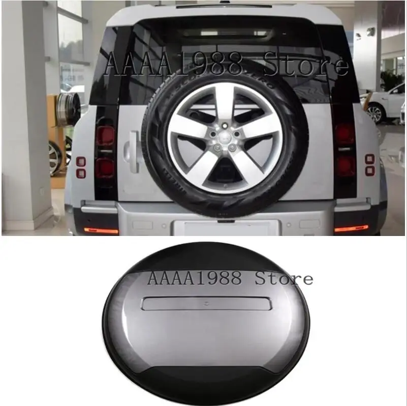 2008-2022 For Land Rover Defender 90 110 Accessories ABS Leather Car Trunk Tailgate Rear Spare Wheel Tire Cover Case Protector