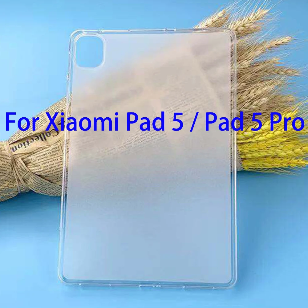 Soft TPU Case For Xiaomi mipad 5 11 inch MiPad 5 Pro Protective Case Mi Pad 5 Pro Silicone Shell full body Anti-fall Case