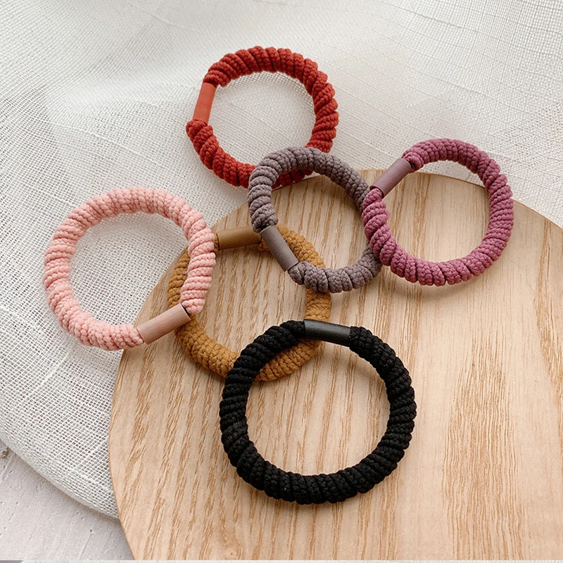 7 Style Girls Nylon High Elastic Hair Bands Children Ponytail Holder Rubber Bands Headband Ties Gum For Kids Hair Accessories