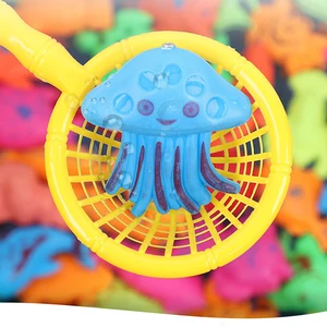 Set of children's fishing toy with magnetic rod and fish, inflatable pool, outdoor sports toys for children, Baby Water Play 10 Main Sales Inflatable Toys - №9