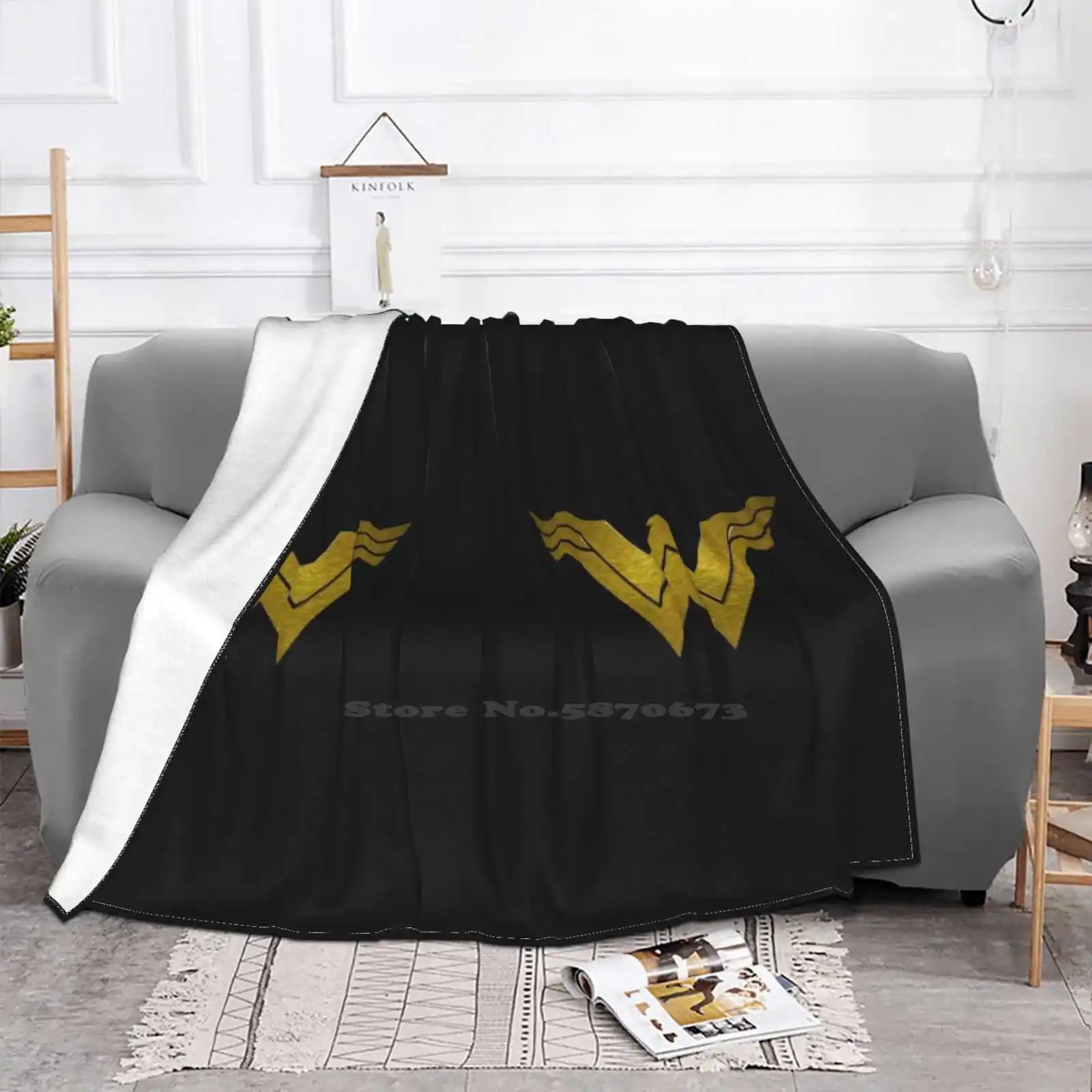 Golden Wonder Eagle Low Price New Print Novelty Fashion Soft Warm Blanket Ww84 Wonderful Womens Golden Eagle