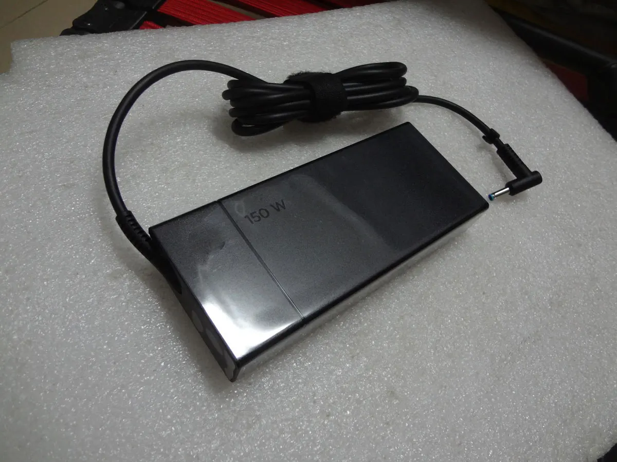 NEW OEM Slim 19.5V 7.7A TPN-DA03 775626-003 776620-001 For HP ZBook Studio G3 G4 G5 150W Smart AC Adapter Blue Tip