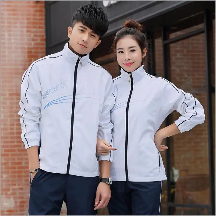 Large Size soft Fabric Clothing youth trend outdoor recreation Suits Men Women sports couple Uniform School square dance apparel