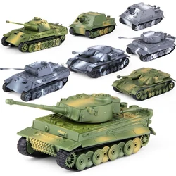1:72 4D Plastic Assemble Tank SD.KFZ.7/2 Model World War II Model Puzzle Assembling Military Sand Table Toys For Children Gifts