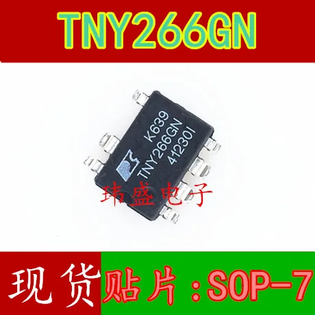 10 Uds TNY266GN TNY266 SOP-7 IC de administración de energía TNY266G chip en stock 100% nuevo y original