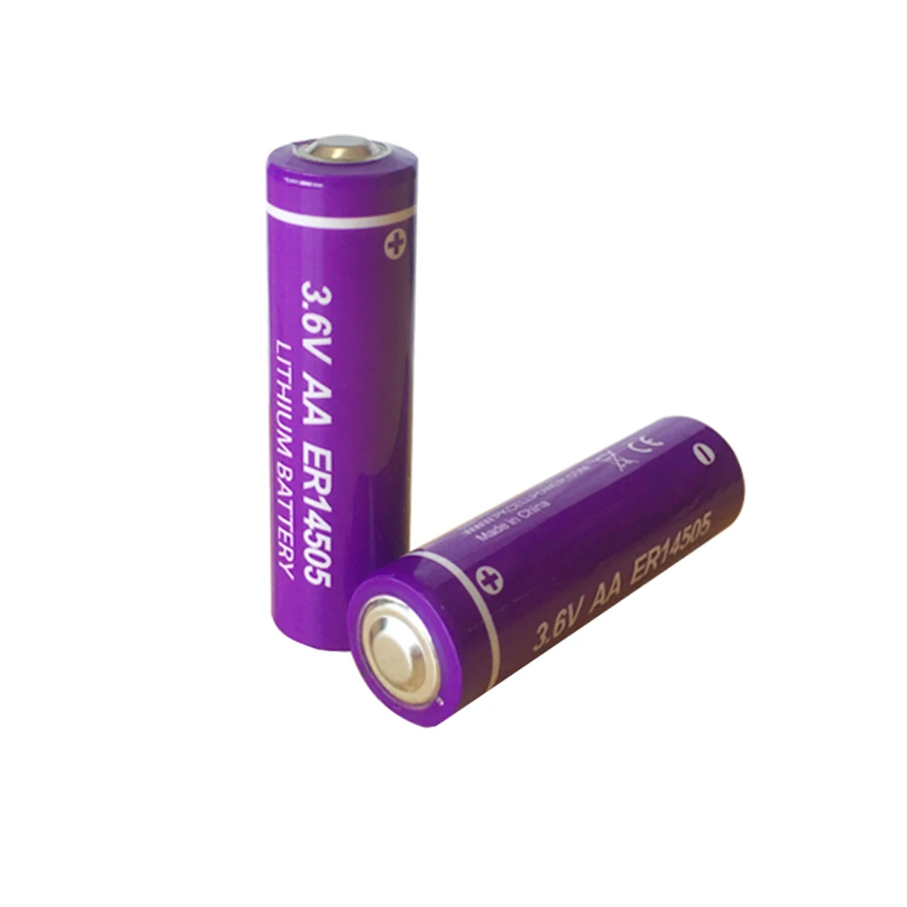 48pcs PKCELL AA Battery Li-SOCl2  Battery 3.6V ER14505 2400mAh Non-rechargeable Lithium Batteries