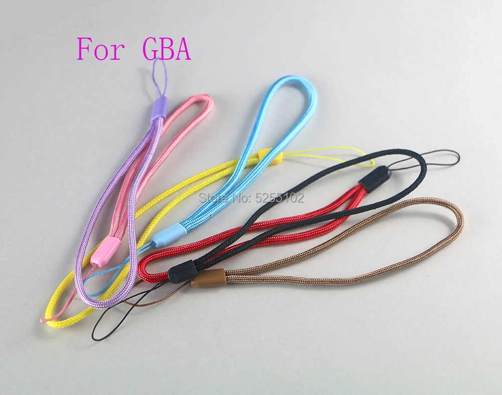 

200pcs/lot Hand Rope Colors Avaible Braided Lariat Lanyard Wrist For Gameboy GB GBA SP GBC GBM GBP Hand Strap