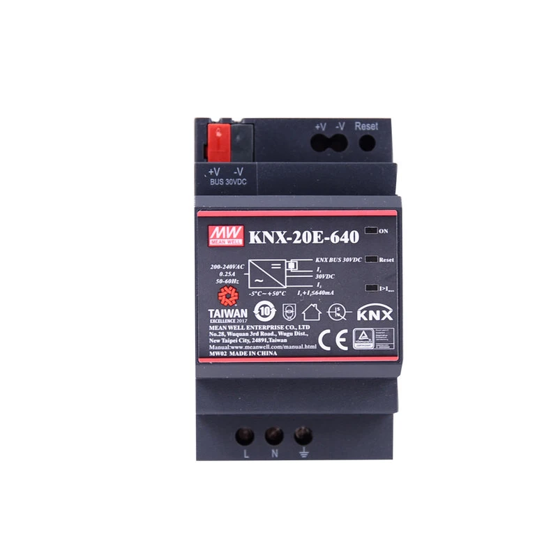 KAA-4R4V KAA-8R KDA-64 Knx-20e-640 KNX-40e KSC-01L KSI-01U KSR-01IP MEANWELL KNX series Router Coupler Actuator dimmer Power