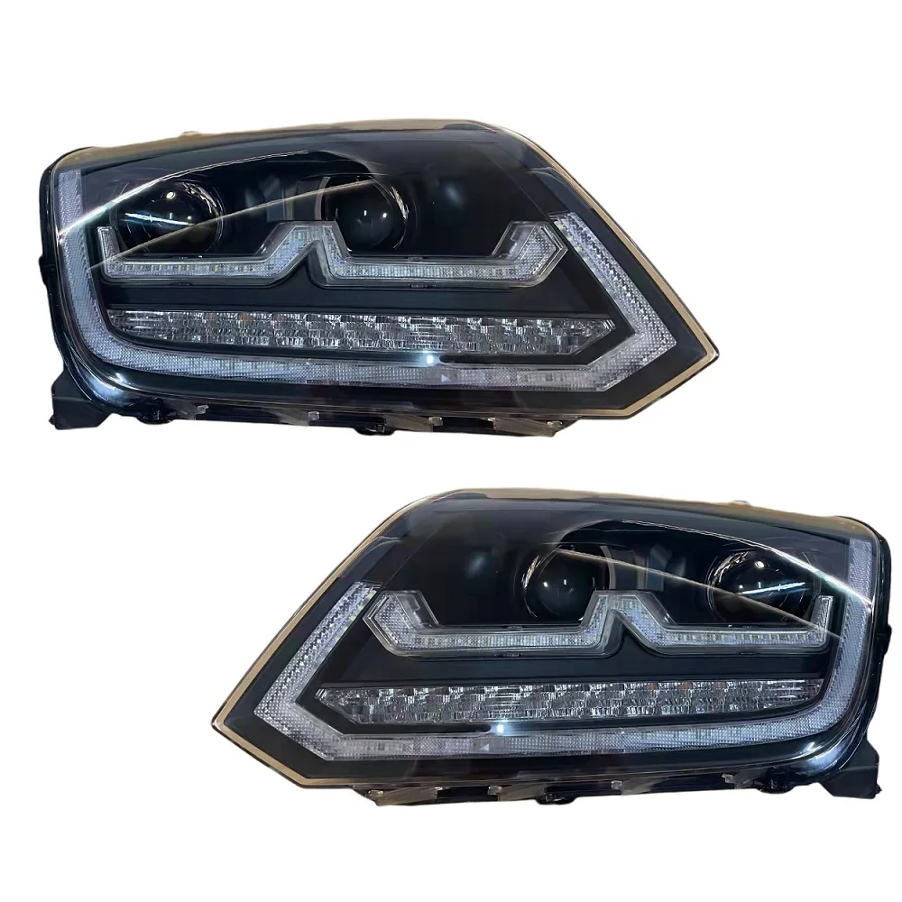 Vehicle Led Head Lights Fit For Vw Amarok V6 2008 2009 2010 2012 2013 2015 2015 Front Head Lamp Lamps