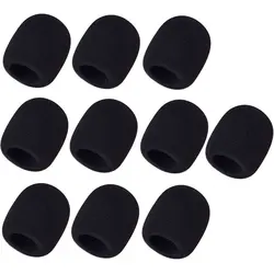 10pcs Tight Foam Cover Windscreen for E845 E835 S 58 Beta57 Beta58 Wired Wireless Handheld Microphone