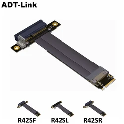 R42SF/R42SL/R42SR PCIe x4 3.0 przedłużacz pci express 4x do M.2 NVMe M klucz 2280 karta rozszerzająca Gen3.0 przedłużacz 32G/bps