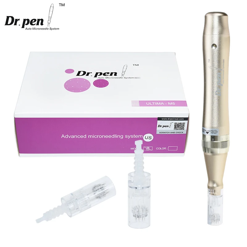 Authentic Dr. pen Ultima M5 Wireless Professional Micro Needle Derma Pen M5-W Micro Needling Mesotherapy Beauty Aesthetics Pen