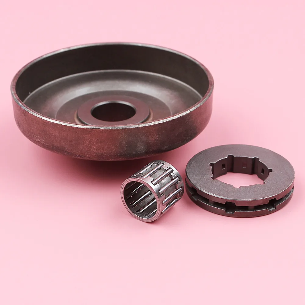 Cltuch طبل. 325 8 الأسنان ضرس حافة إبرة مجموعة أدوات المحمل ل Husqvarna 340 345 346XP 350 353 قطع غيار المناشير الآلية استبدال جزء