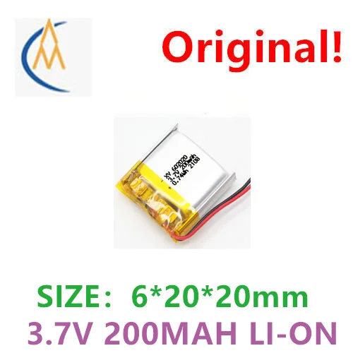 Meer Zal Kopen Goedkope 3.7V 602020-200Mah Lithium Polymeer Batterij Mini Oortelefoon Gehoorapparaat Hond Trainer Batterij speelgoed Audio Oortelefoon