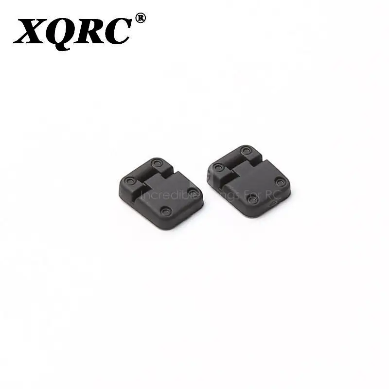 TRX4 DEFENDER Soft Rubber Black Fuel Tank Cap Cover for 1/10 wrangler T4 TRX-4 Hood hinge door hinge hood grille