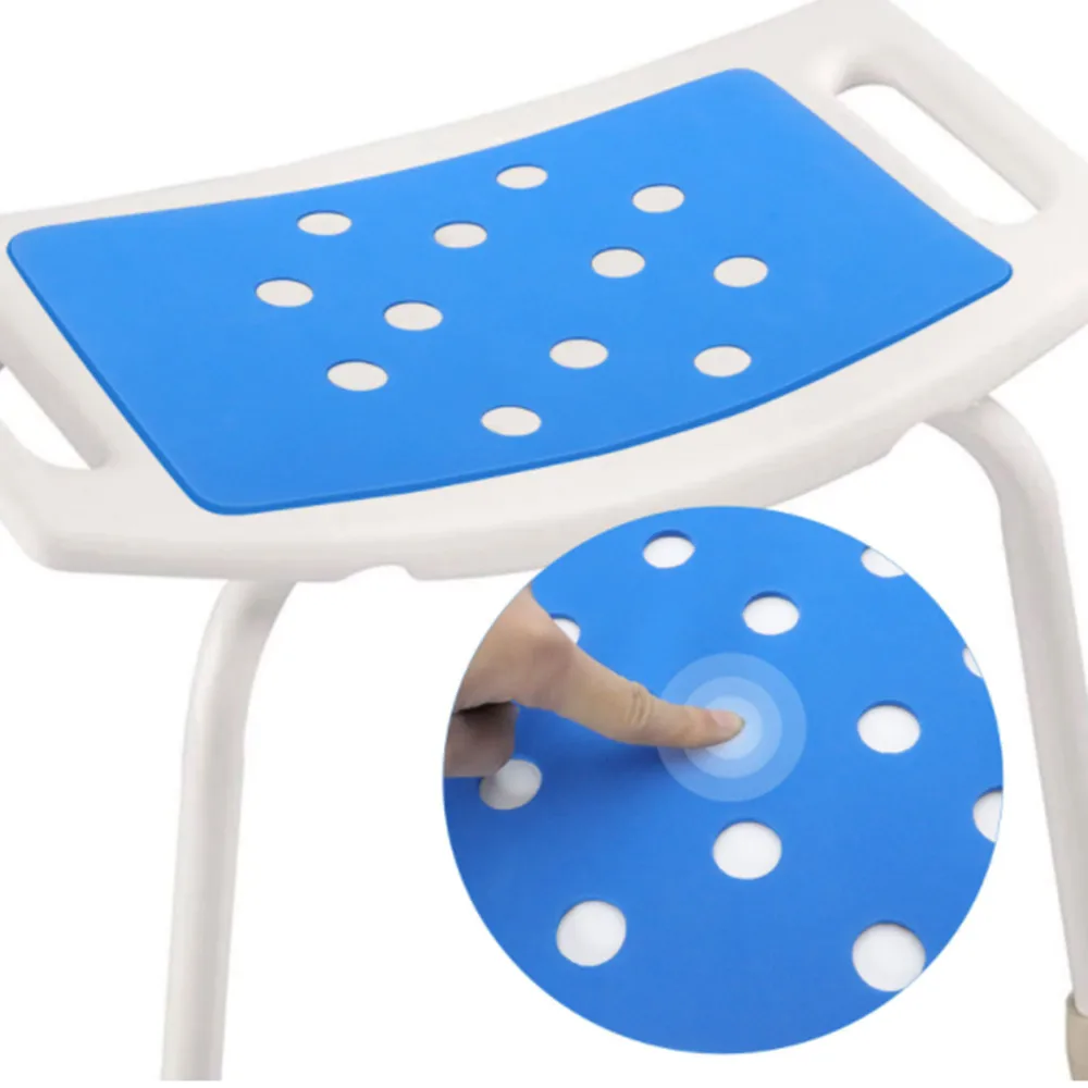 Multipurpose Shower Stool Cushion Waterproof Non-Slip Bath Chair Mat  EVA Pad for Bathroom