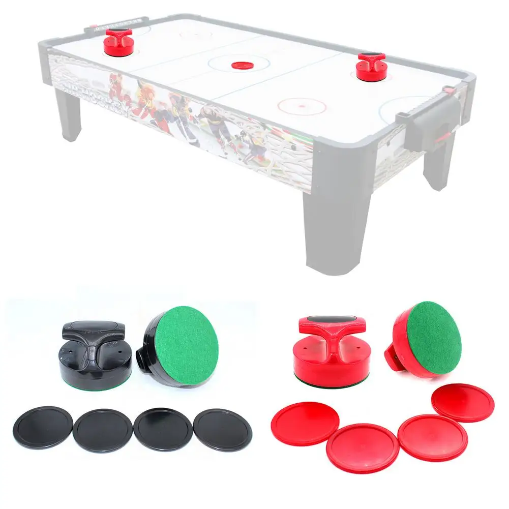 Air Hockey Pucks And Paddles Air Hockey Accessories Air Hockey Pucks With 2 Strikers Replacement Pucks For Air Hockey Table Game