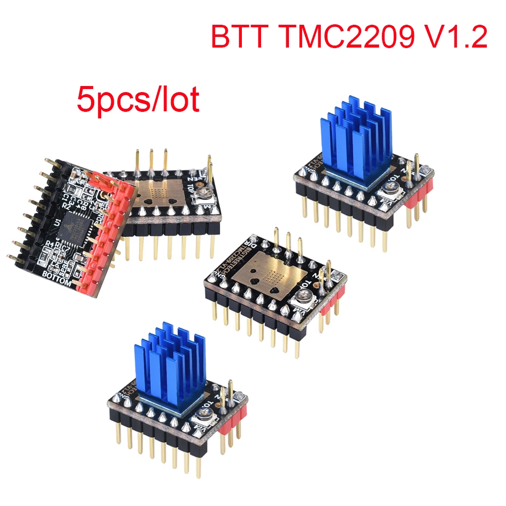 BIGTREETECH TMC2209 V1.3 Stepper Motor Driver Uart StepStick 3D Printer Parts VS TMC2208 TMC2130 For SKR V1.4 mini E3 MKS Ender3