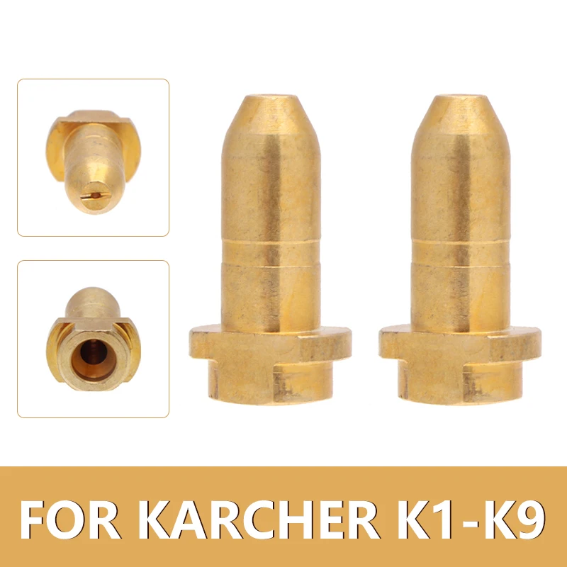 5/10/50pcs Brass Nozzle Brass Adapter For Karcher K1-K9 Spray Rod Washer Connector Core Replacement Kit K1 K2 K3 K4 K5 K6 K7 K8