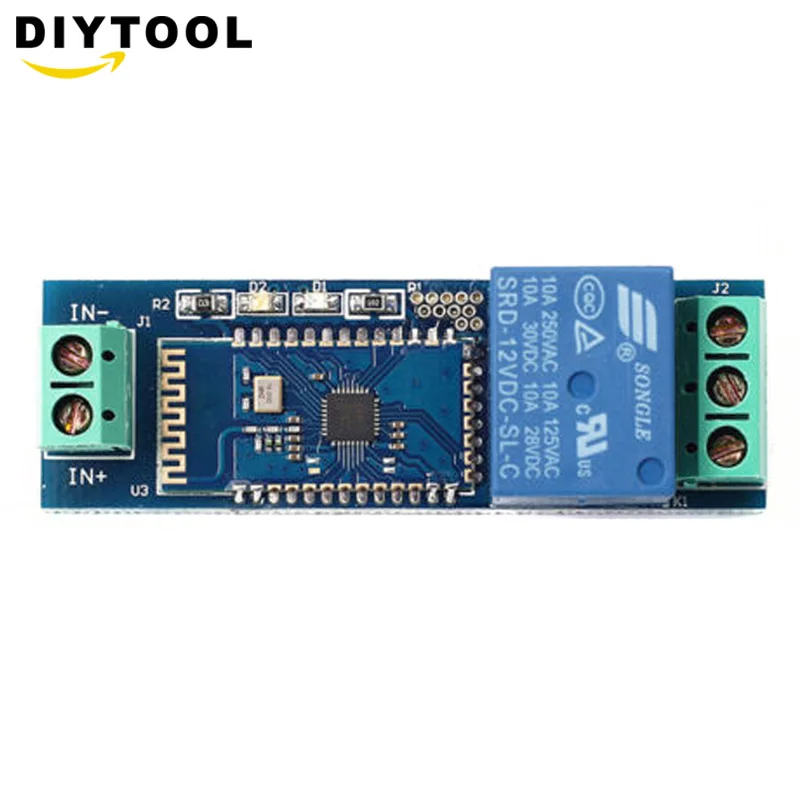 1PCS Smart Bluetooth Relay Module Remote Control Switch Bluetooth 12V IOT Wireless Relay Module for Bluetooth