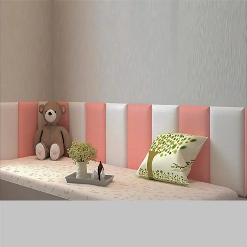 Cojín De Cabecero 3D para niños, Adhesivo De Pared, Coussin, Chambre, Coucher, Enfant, Cama, Tete, Cama De Pared, cabecera