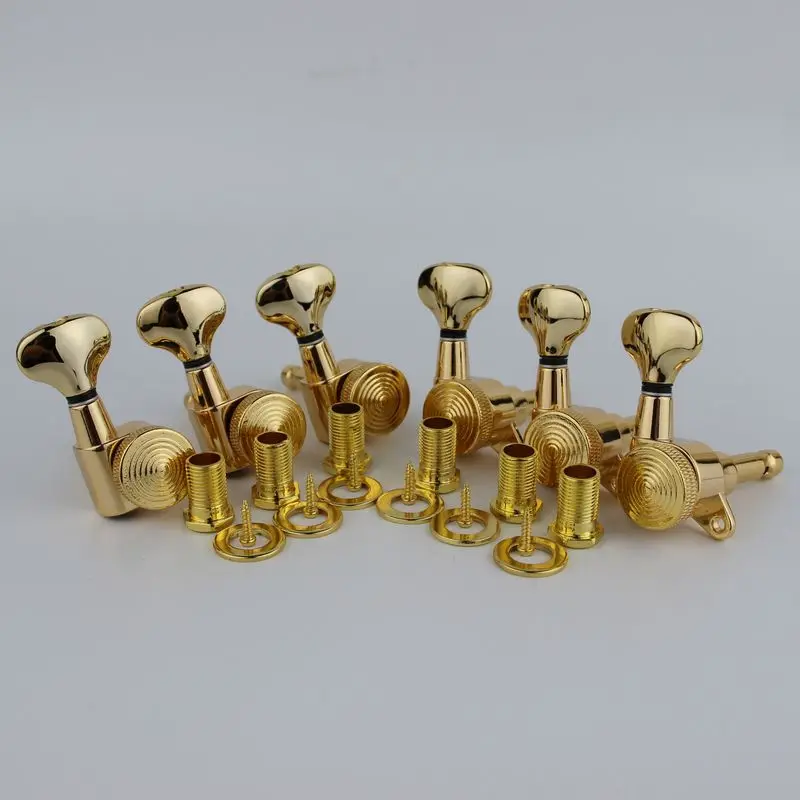 

6 шт., блокирующие тюнеры для золотых гитар, фиксаторы для электрогитары