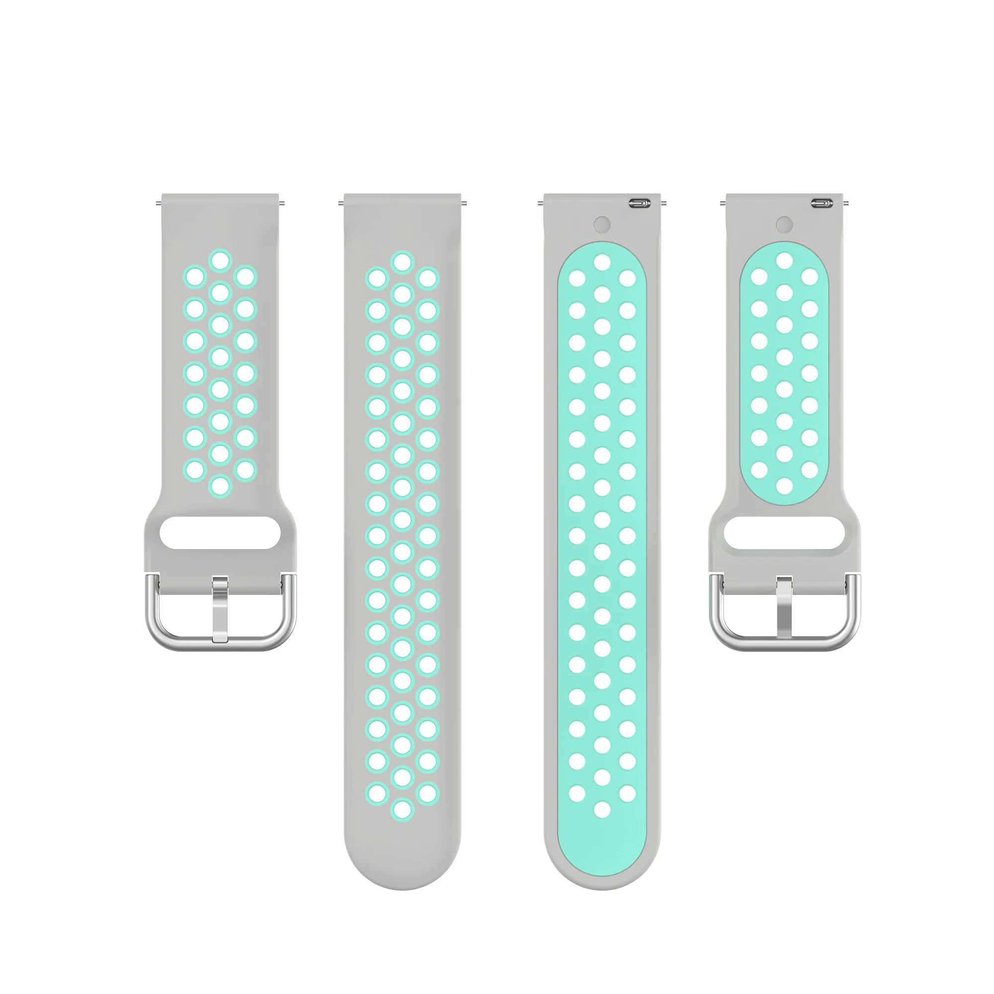 Easyfit pulseira de silicone para relógio, pulseira esportiva para colmi p8 plus p12 smartwatch colmi v31/land 2 s, acessórios de reposição