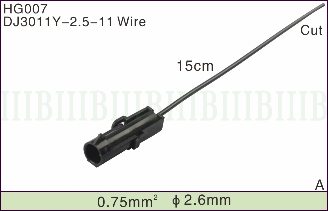 1 Pin  12010996 12015791 male Weather Pack electrical wire Delphi 1 Pin way connector